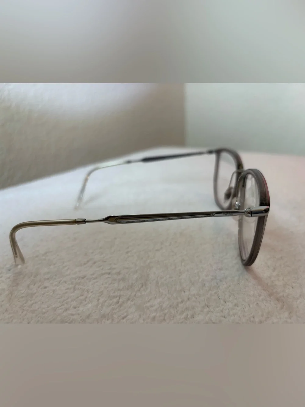 Ray-Ban RB4451V 8125 Transparent Gray Eyeglasses Frames Authentic